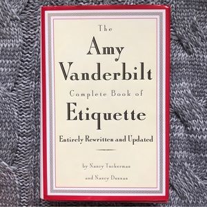 1st Edition - revised version of The Amy Vanderbilt Complete Book of Etiquette